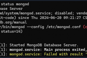 启动Mongodb服务报错缩略图